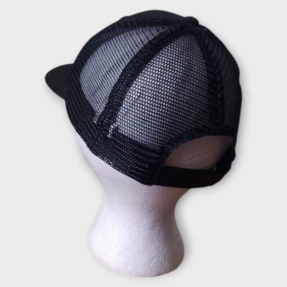 Dolls Kill Trucker Hat Embroidered Logo Snap Back Baseball Cap - Picture 3 of 10